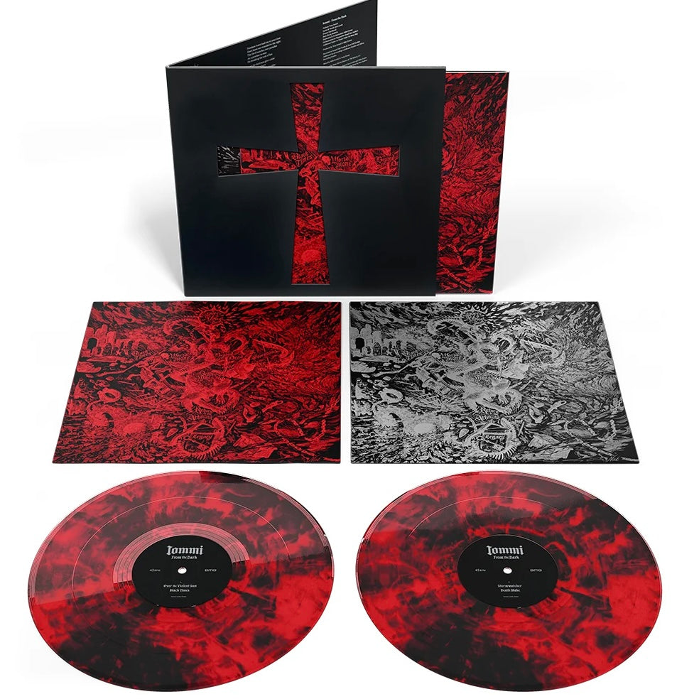 IOMMI From The Dark - Limited Edition “Monkey” Red Black Marble Vinyl 2LP - Album