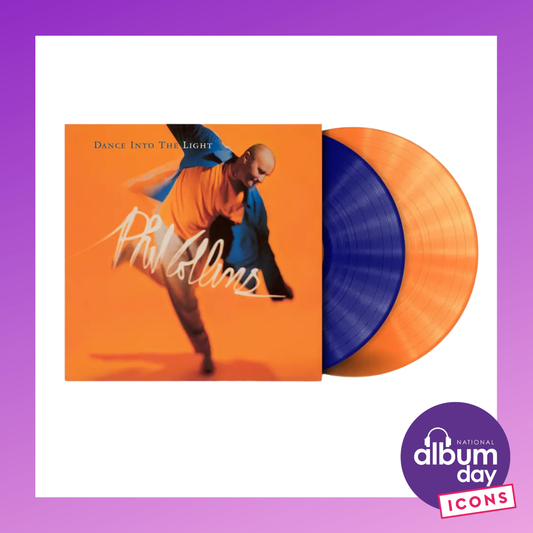 PHIL COLLINS Dance Into The Light (National Album Day 2026) - Limited Edition Transparent Blue And Orange Vinyl 2LP - Album