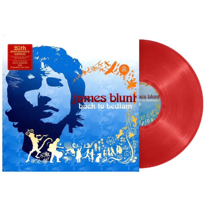 JAMES BLUNT Back To Bedlam - 20th Anniversary Edition Recycled Red Vinyl LP - Album