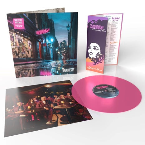 SQUEEZE Trixies - Transparent Pink Vinyl LP - Album