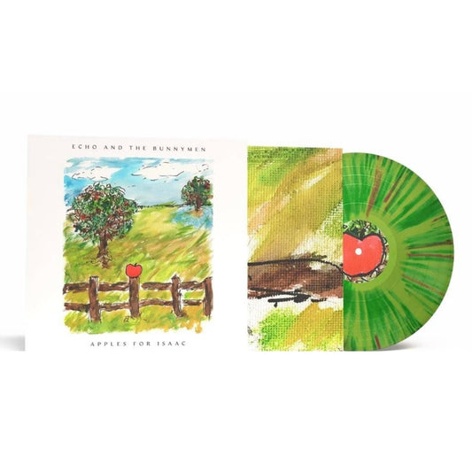 ECHO AND THE BUNNYMEN Apples For Isaac - Indies Exclusive Apple Green Splatter Vinyl LP - Album