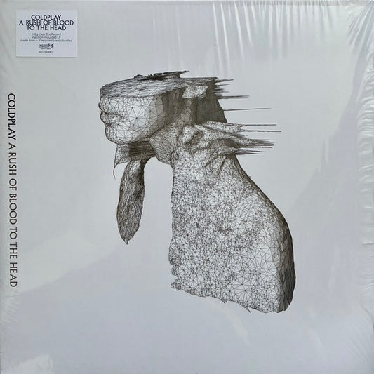 COLDPLAY A Rush Of Blood To The Head - Limited Edition Clear EcoRecord Vinyl LP - Album