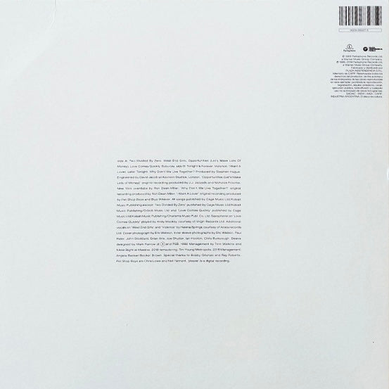 PET SHOP BOYS Please - Vinyl LP - Album