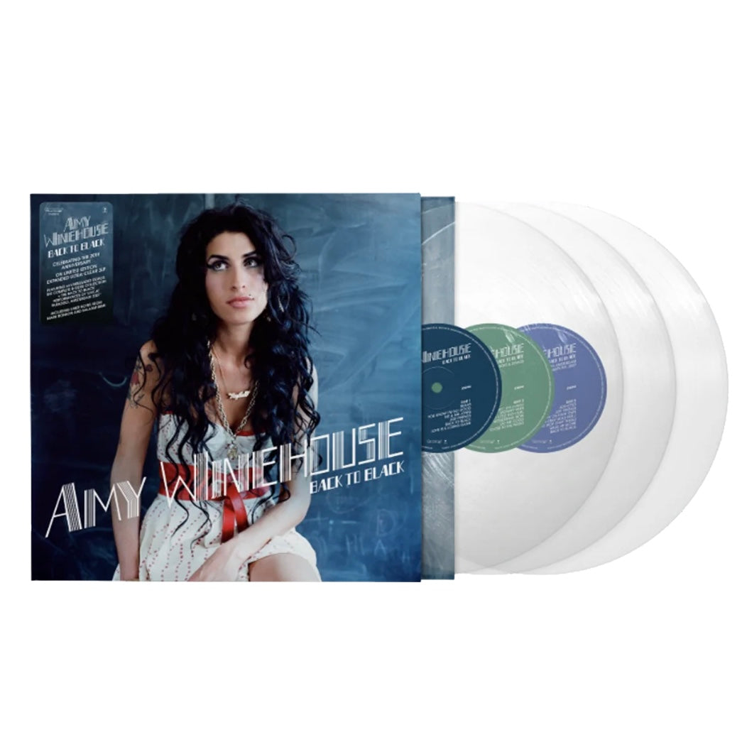 AMY WINEHOUSE Back To Black (20th Anniversary) - Expanded Limited Edition Ultra Clear Vinyl 3LP - Boxset