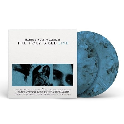 MANIC STREET PREACHERS The Holy Bible Live - Blue Marble Vinyl 2LP - Album