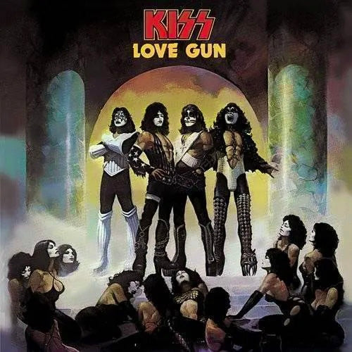 KISS Love Gun (National Album Day 2025) - Limited Edition Tangerine And Aqua Splatter Vinyl LP - Album