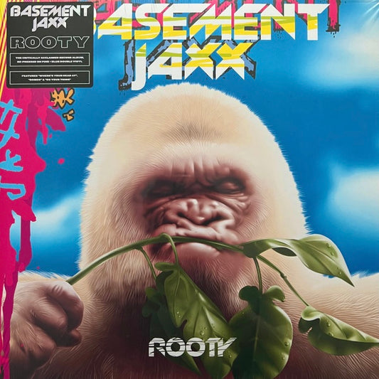 BASEMENT JAXX Rooty - Pink And Blue Coloured Vinyl 2LP - Album