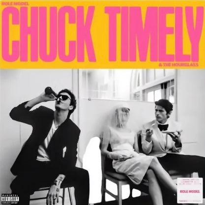 ROLE MODEL Chuck Timely & The Hourglass - Indies Exclusive Translucent Clearwater Blue Coloured Vinyl LP With Poster - Album