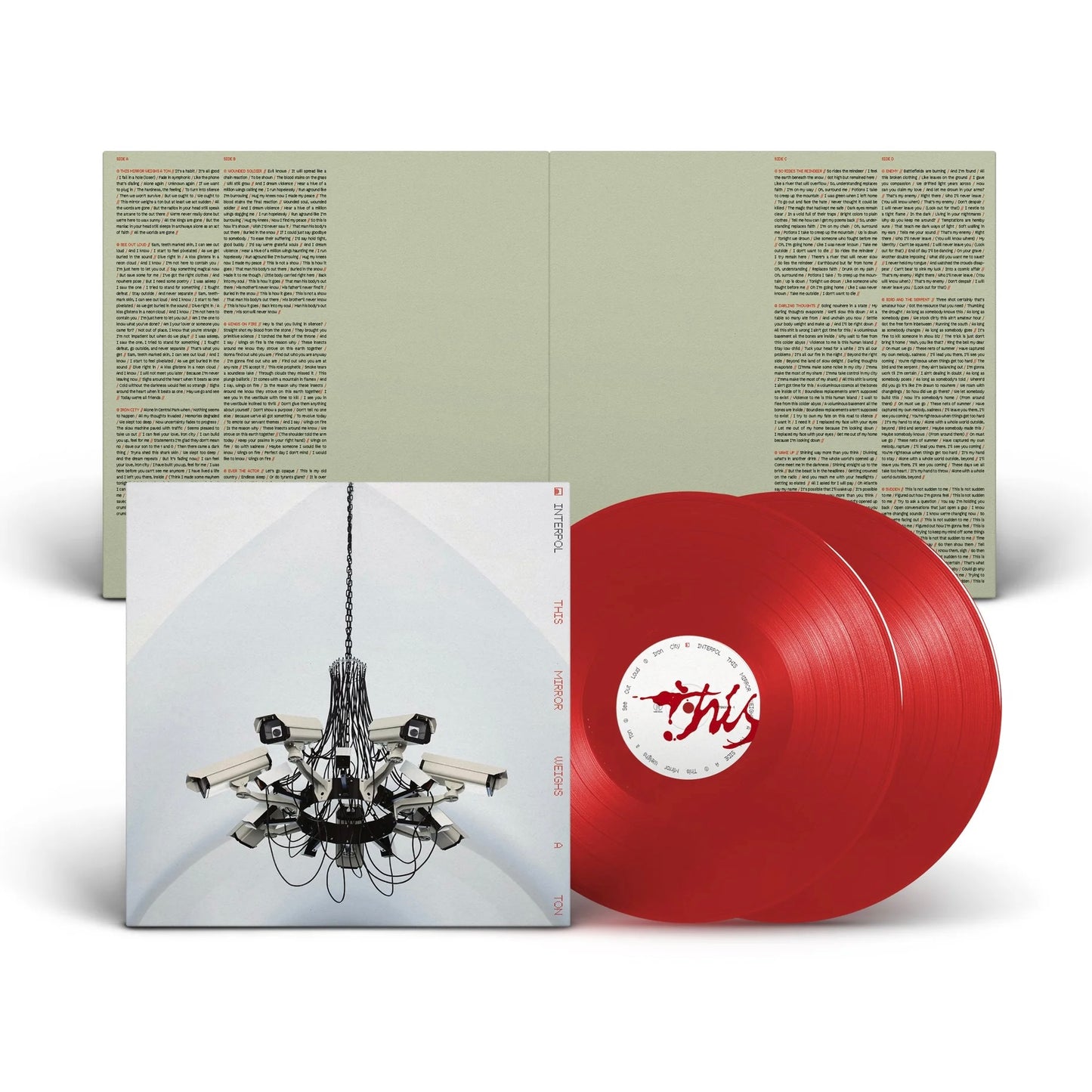 INTERPOL This Mirror Weighs A Ton - Translucent Red Vinyl 2LP - Album