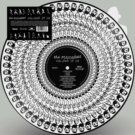 THE MACCABEES Colour It In - Limited Edition Picture Disc Zoetrope Vinyl LP - Album