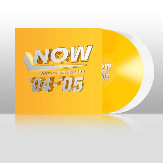 VARIOUS Now Millennium '04-'05 - Yellow And White Vinyl 2xLP - Compilation