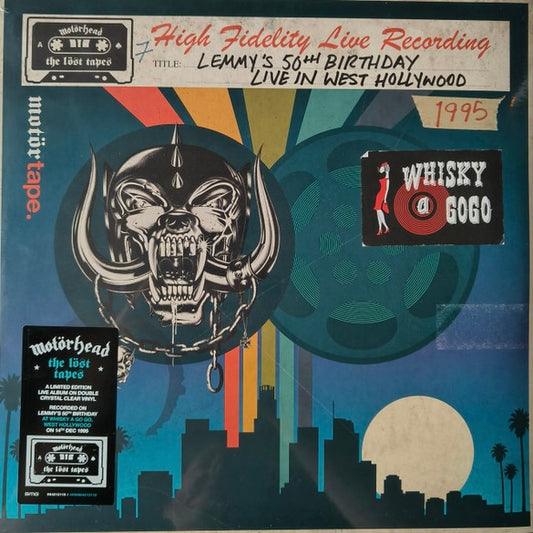 MOTÖRHEAD The Lost Tapes Vol. 1: Live In West Hollywood (Record Store Day 2026) - Lemmy’s 50th Birthday Edition Crystal Clear Vinyl 2LP - Album
