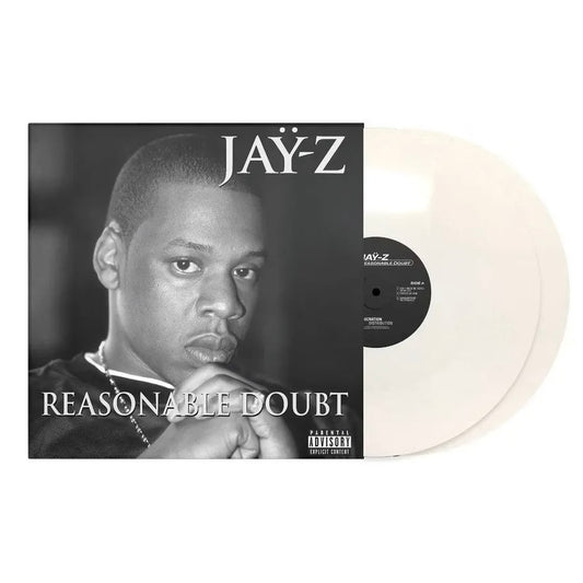 JAY-Z Reasonable Doubt (30th Anniversary) - Alt Cover White Vinyl 2LP - Album