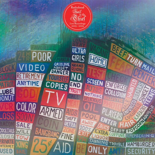 RADIOHEAD Hail To The Thief (Live Recordings 2003-2009) - Limited Edition Red Vinyl LP - Album