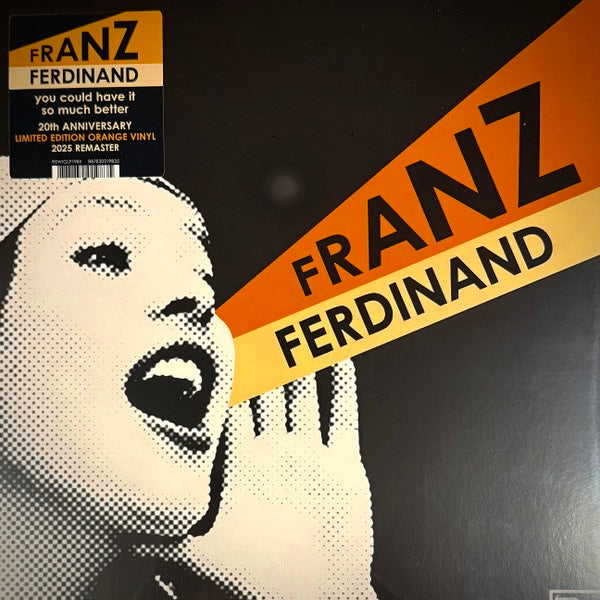 FRANZ FERDINAND You Could Have It So Much Better (20th Anniversary Edition) - Limited Edition Orange Vinyl LP - Album