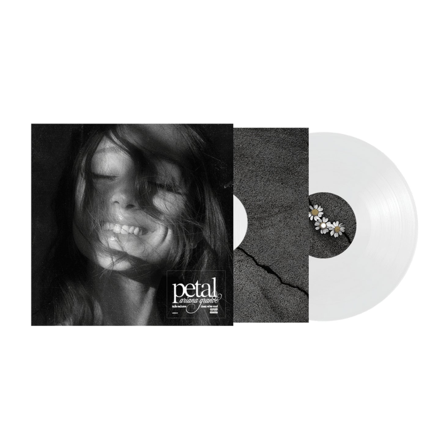 ARIANA GRANDE Petal - Indies Exclusive Classic White Vinyl LP - Album