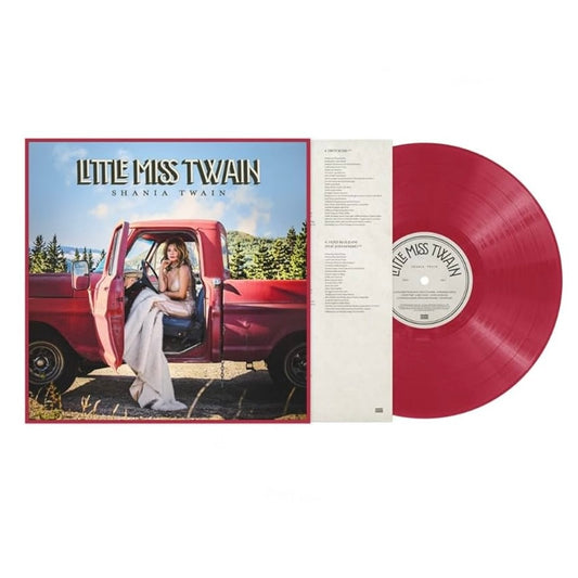 SHANIA TWAIN Little Miss Twain - Ruby Red Coloured Vinyl LP - Album