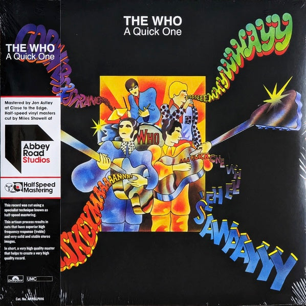 THE WHO A Quick One - Limited Edition Half Speed Mastered Vinyl LP - Album