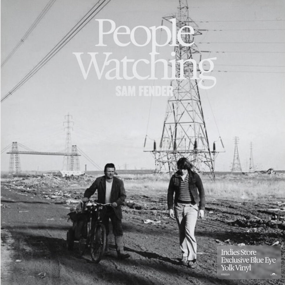 SAM FENDER People Watching - Limited Edition Indies Exclusive Blue Yolk Vinyl LP - Album