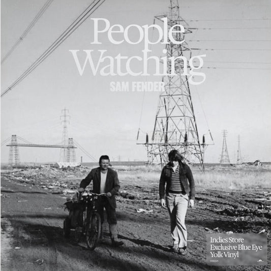SAM FENDER People Watching - Limited Edition Indies Exclusive Blue Yolk Vinyl LP - Album
