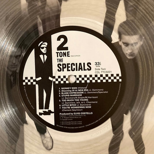 SPECIALS Specials - Limited Edition Crystal Clear Vinyl LP - Album