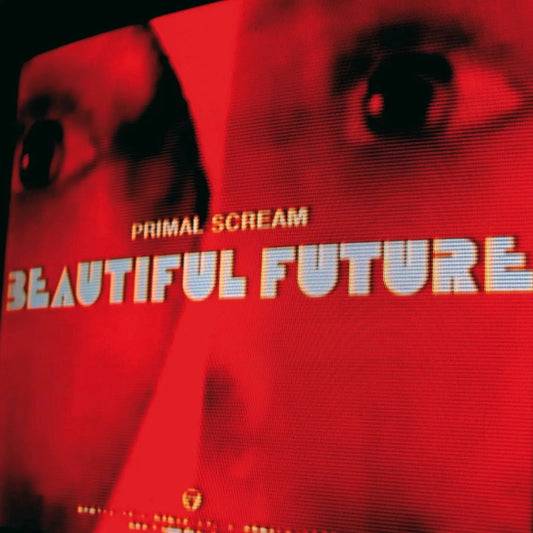 PRIMAL SCREAM Beautiful Future - Transparent Red Coloured Vinyl LP - Album