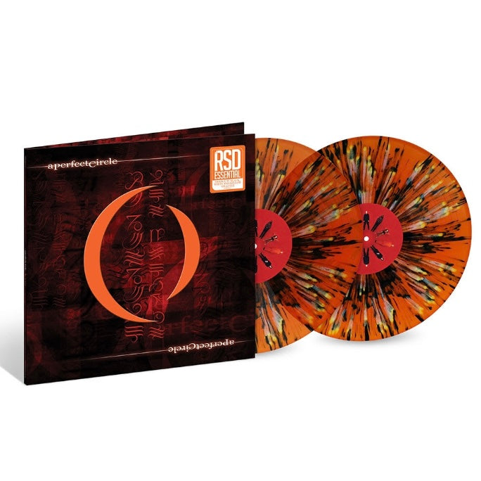 A PERFECT CIRCLE Mer De Noms - RSD Essential Orange With Black White And Yellow Splatter Vinyl 2LP - Album