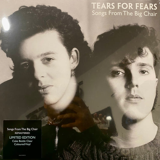 TEARS FOR FEARS Songs From The Big Chair - Indies Exclusive Coke Bottle Clear Vinyl LP - Album
