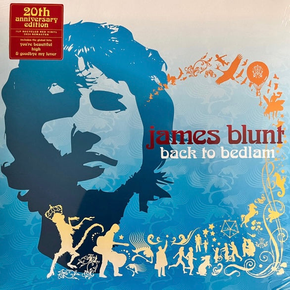 JAMES BLUNT Back To Bedlam - 20th Anniversary Edition Recycled Red Vinyl LP - Album