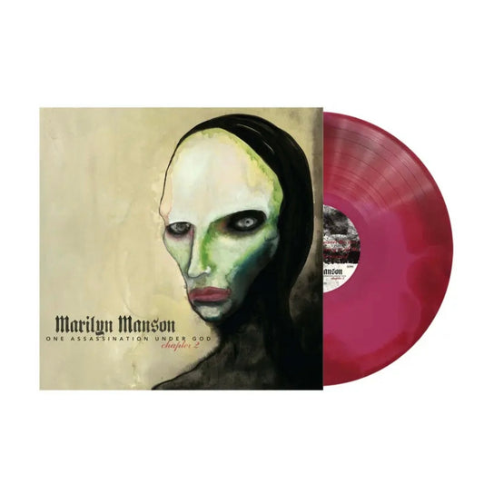 MARILYN MANSON One Assassination Under God Chapter 2 - Indies Exclusive Pink And Red Swirl Vinyl LP - Album