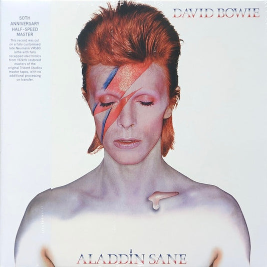 DAVID BOWIE Aladdin Sane - 50th Anniversary Half Speed Master Vinyl LP - Album