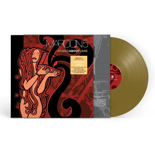 MAROON 5 Songs About Jane - Limited Edition Gold Coloured Vinyl LP - Album