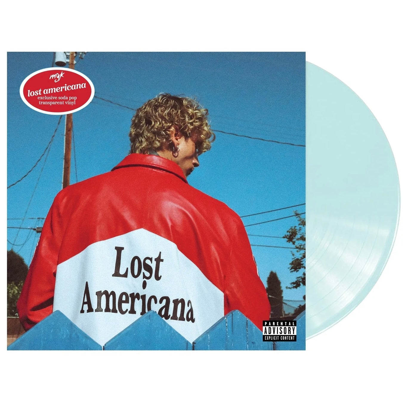 MGK Lost Americana - Exclusive Soda Pop Transparent Vinyl LP - Album