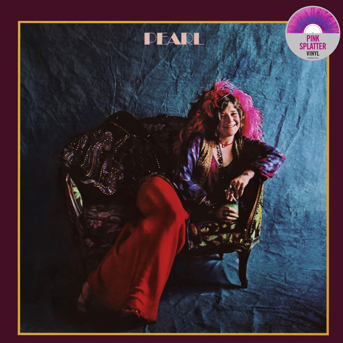 JANIS JOPLIN Pearl (National Album Day 2026) - Limited Edition Pink Splatter Vinyl LP - Album