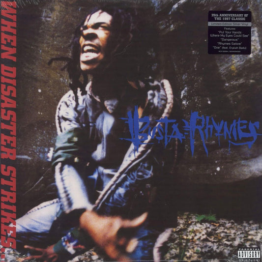 BUSTA RHYMES When Disaster Strikes… - Limited Edition Silver Vinyl 2LP - Album