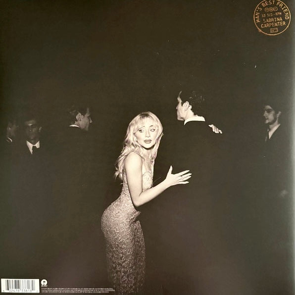 SABRINA CARPENTER Man’s Best Friend - Alternate Cover Opaque Black & White Vinyl LP - Album
