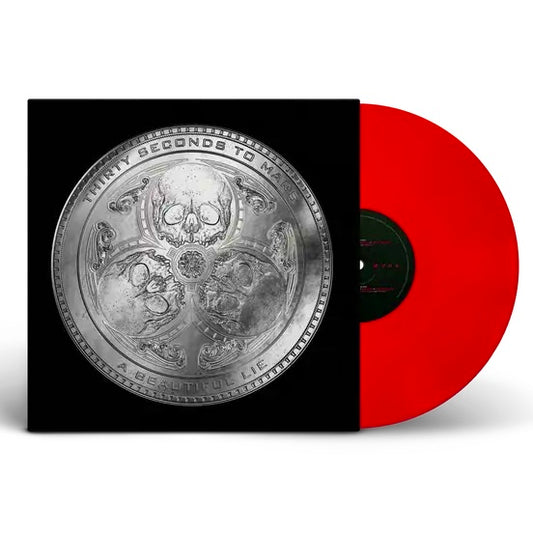 THIRTY SECONDS TO MARS A Beautiful Lie (20th Anniversary Edition) - Red Coloured Vinyl LP - Album