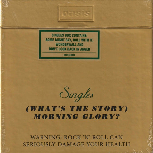 OASIS (What’s The Story) Morning Glory? Singles - 4x Vinyl 7” Singles Box Set