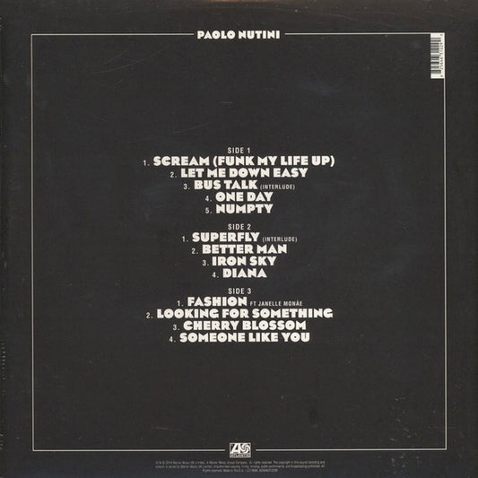 PAOLO NUTINI Caustic Love - Vinyl 2LP - Album