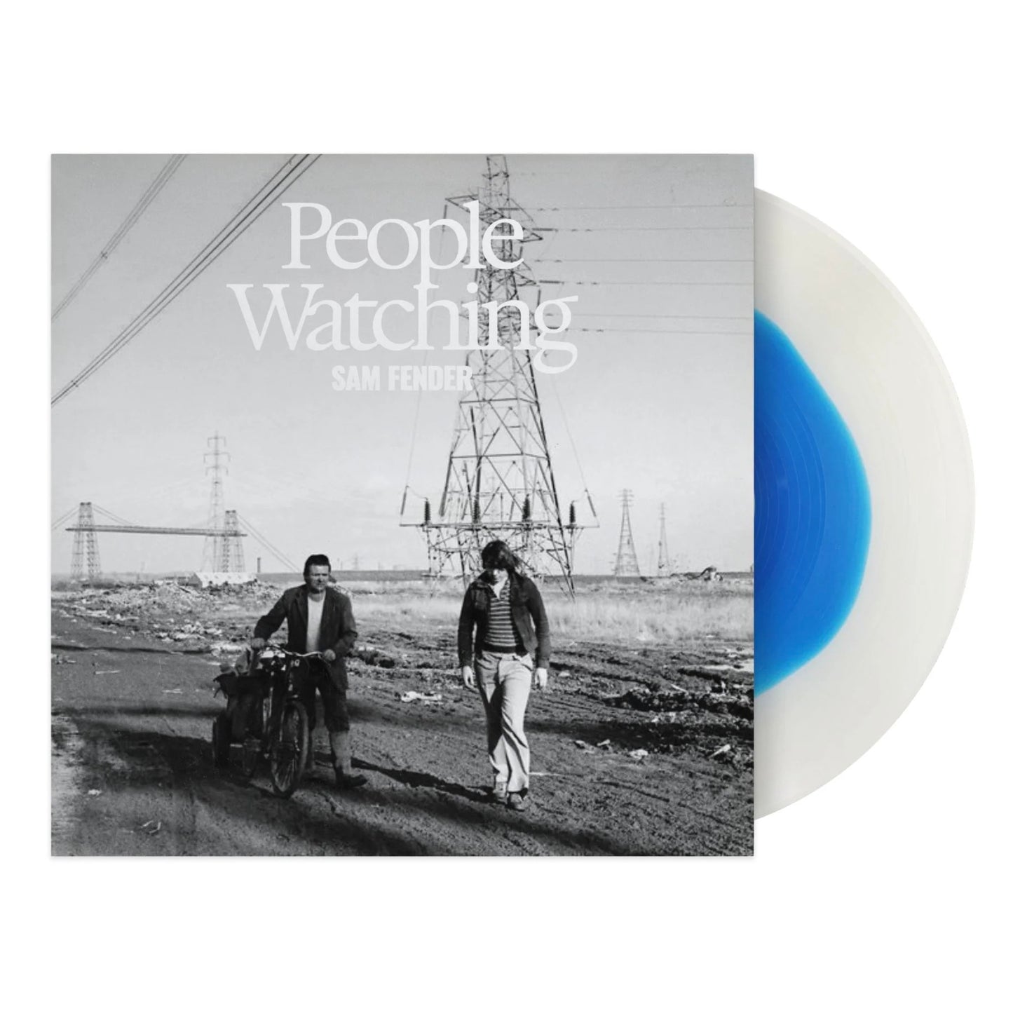 SAM FENDER People Watching - Limited Edition Indies Exclusive Blue Yolk Vinyl LP - Album