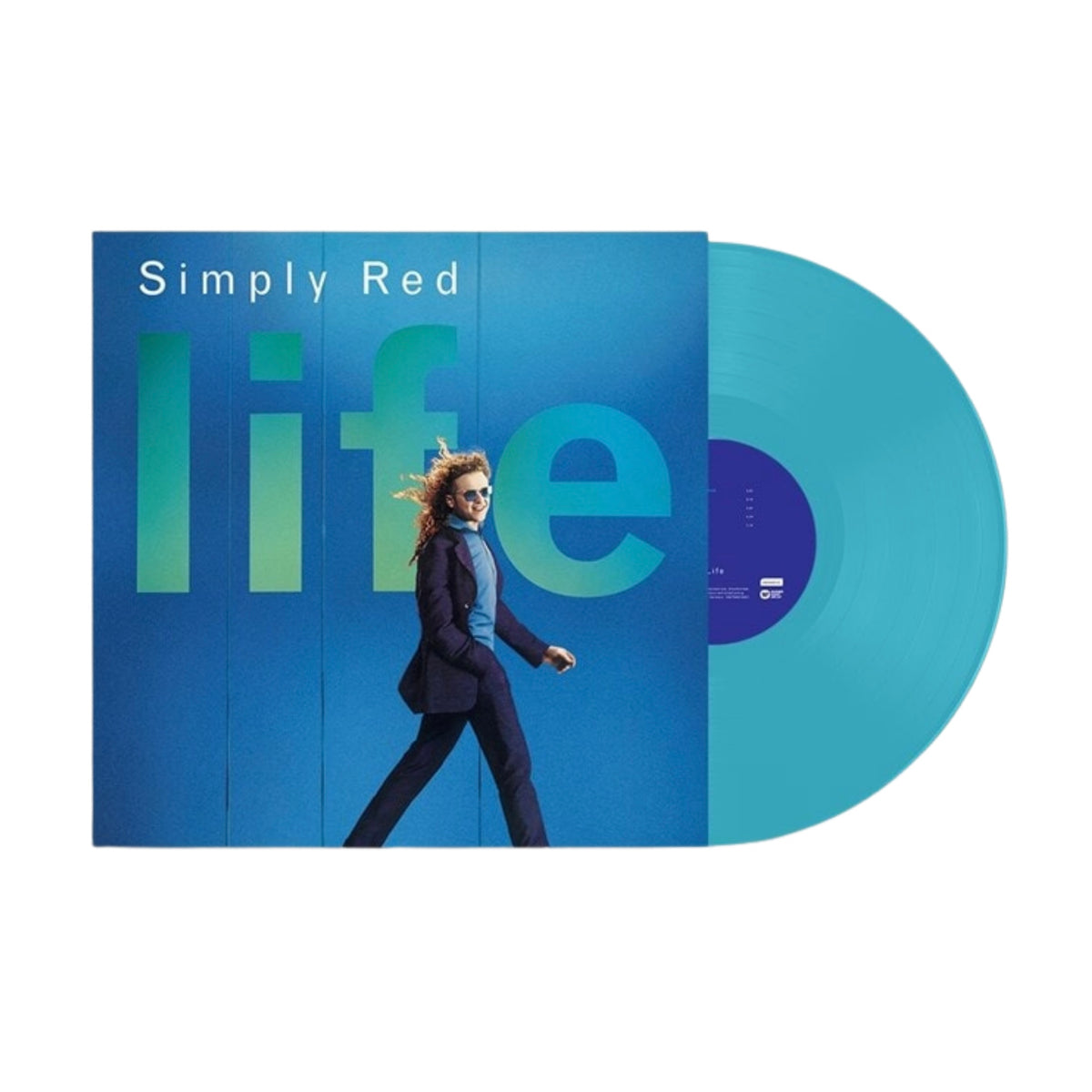 SIMPLY RED Life (National Album Day 2026) - Limited Edition Curacao Blue Vinyl LP - Album