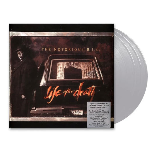 THE NOTORIOUS B.I.G. Life After Death - Limited Edition Silver Vinyl 3LP - Album