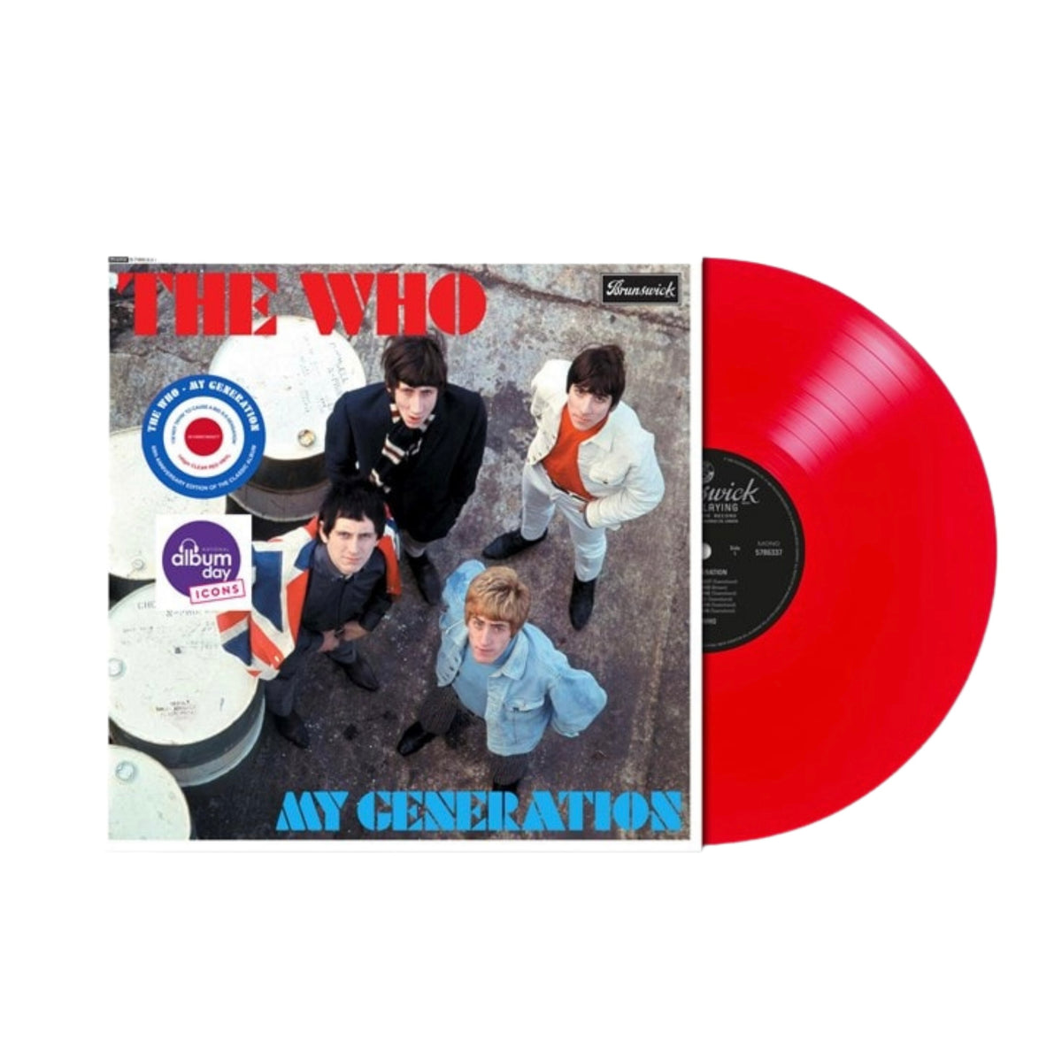 THE WHO My Generation (National Album Day 2026) - 60th Anniversary Clear Red Vinyl LP - Album