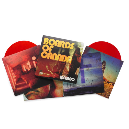BOARDS OF CANADA Inferno - Indies Exclusive Red Translucent Vinyl 2LP - Album
