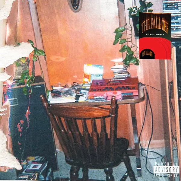 J. COLE The Fall-Off - Red Vinyl 4LP - Album