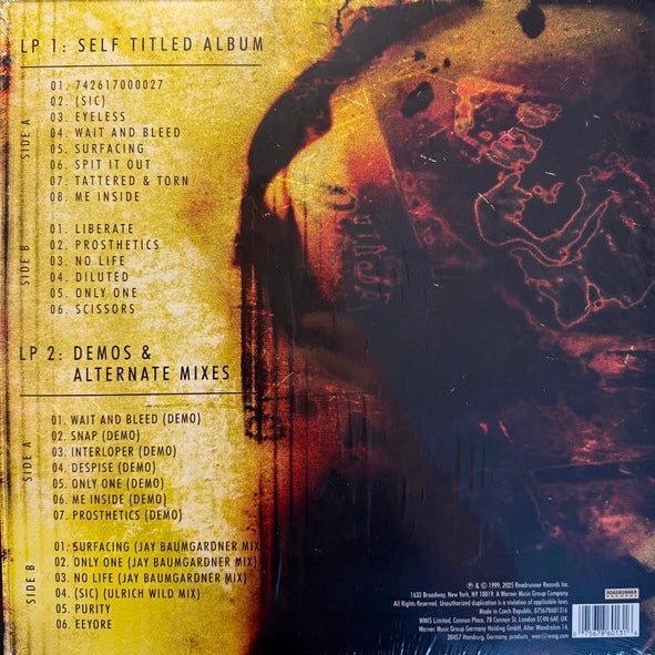 SLIPKNOT Slipknot (25th Anniversary Edition) - Red And Black Mix Vinyl 2xLP - Album