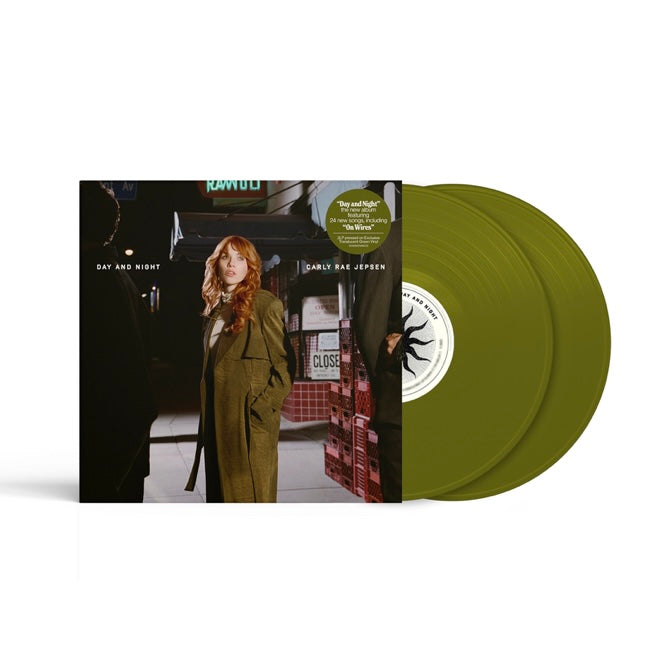 CARLY RAE JEPSEN Day And Night - Indies Exclusive Translucent Green Vinyl 2LP - Album