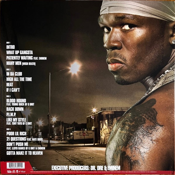 50 CENT Get Rich Or Die Tryin’ - Vinyl 2LP - Album
