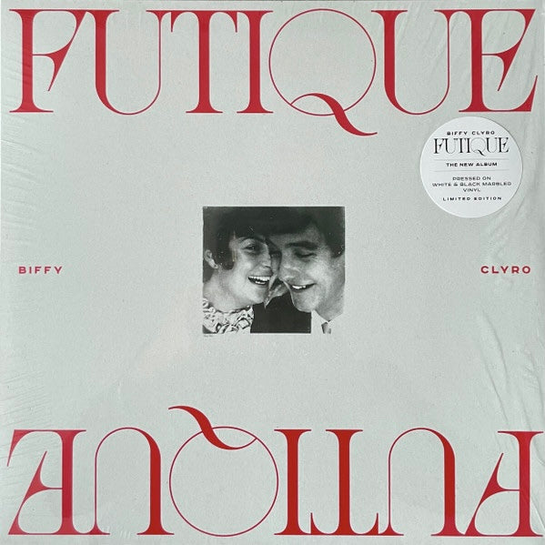 BIFFY CLYRO Futique - Limited Edition White And Black Marbled Vinyl LP - Album