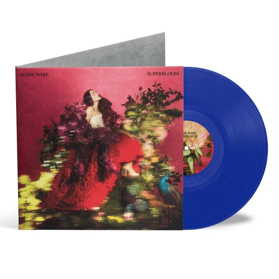 JESSIE WARE Superbloom - Limited Edition Peacock Blue Vinyl LP - Album